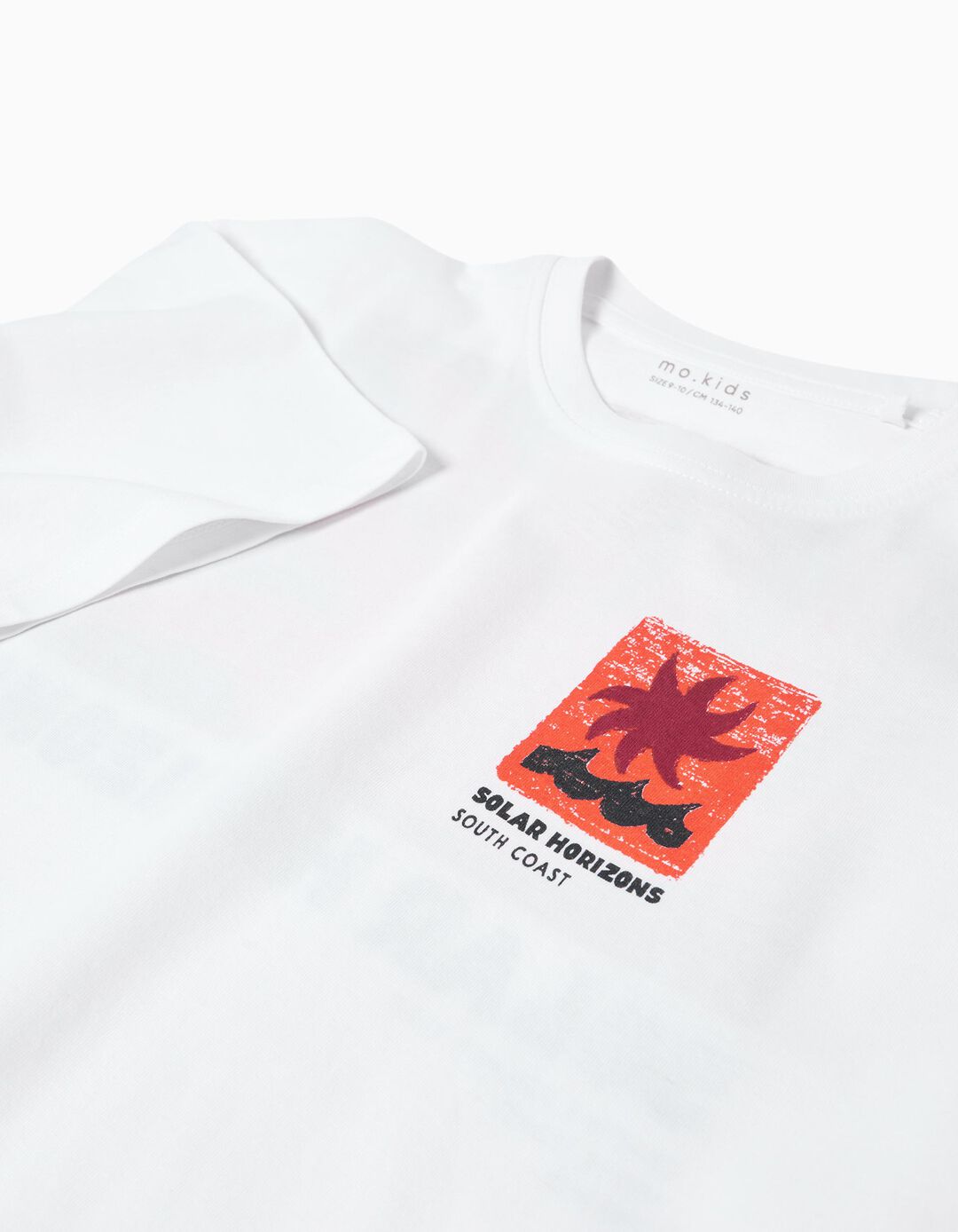 T-shirt, Menino, Branco