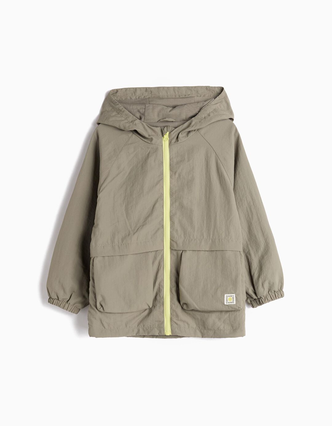 Parka, Menino, Verde Escuro