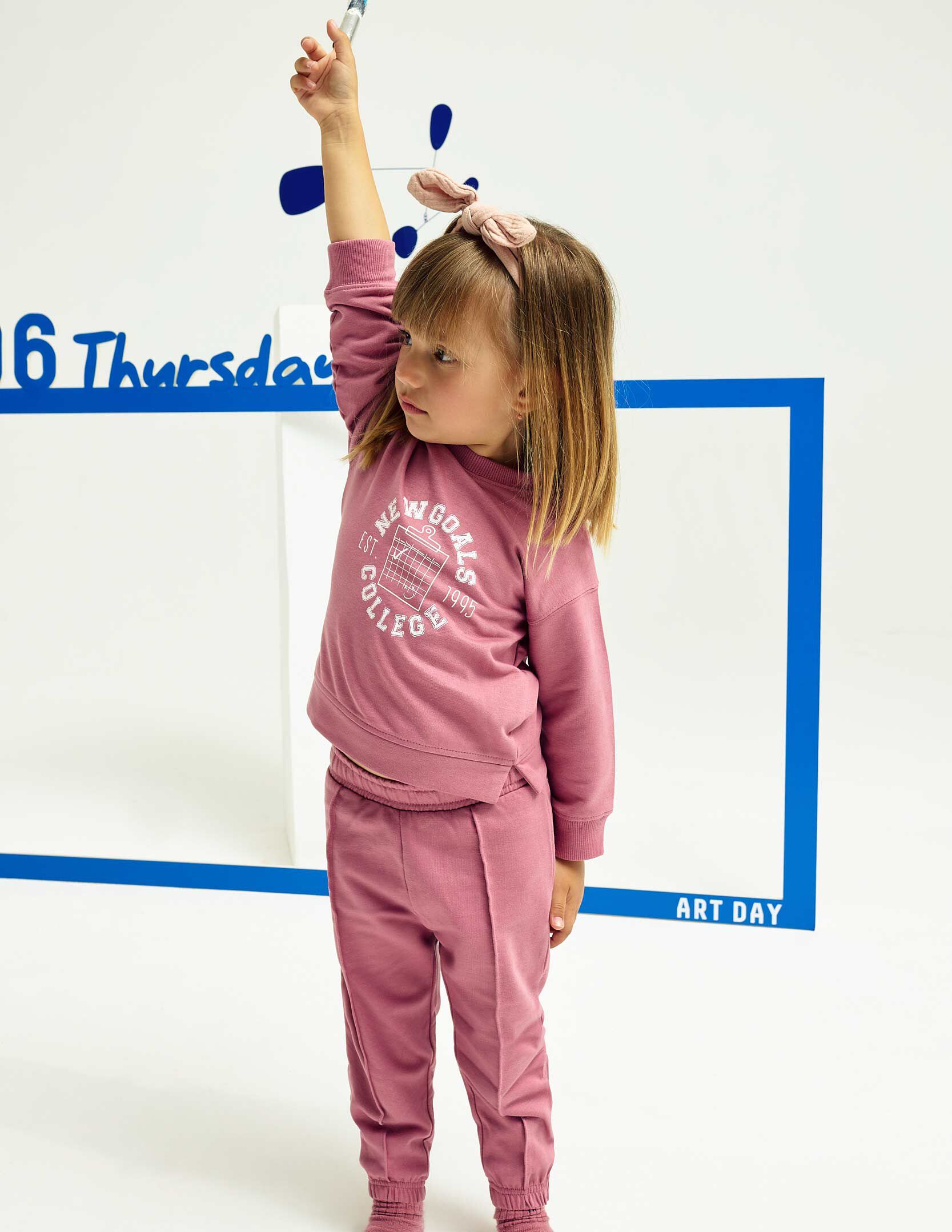 Fato de Treino, Menina, Rosa Escuro