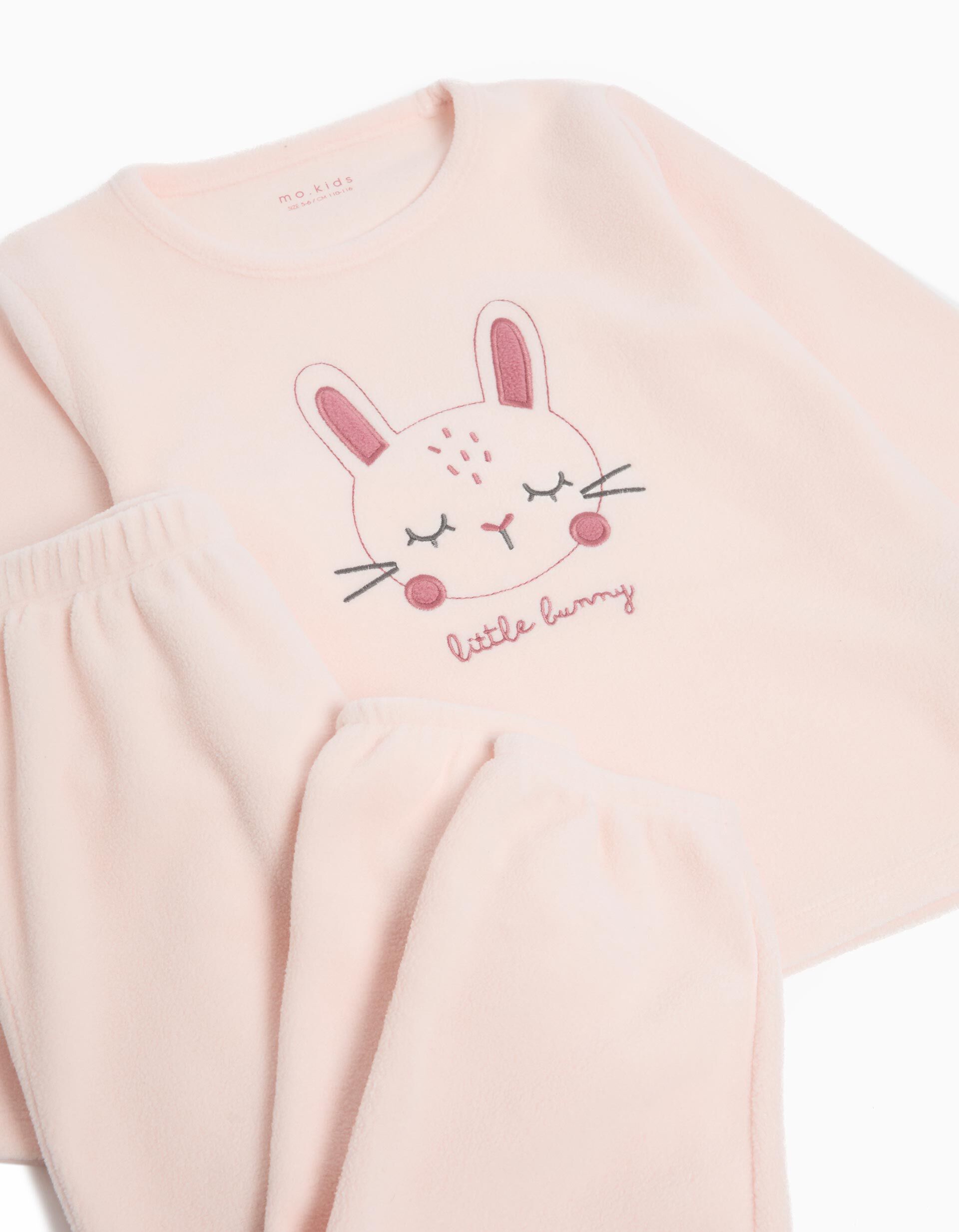 Comprar Online Pijama Polar, Menina, Rosa Claro