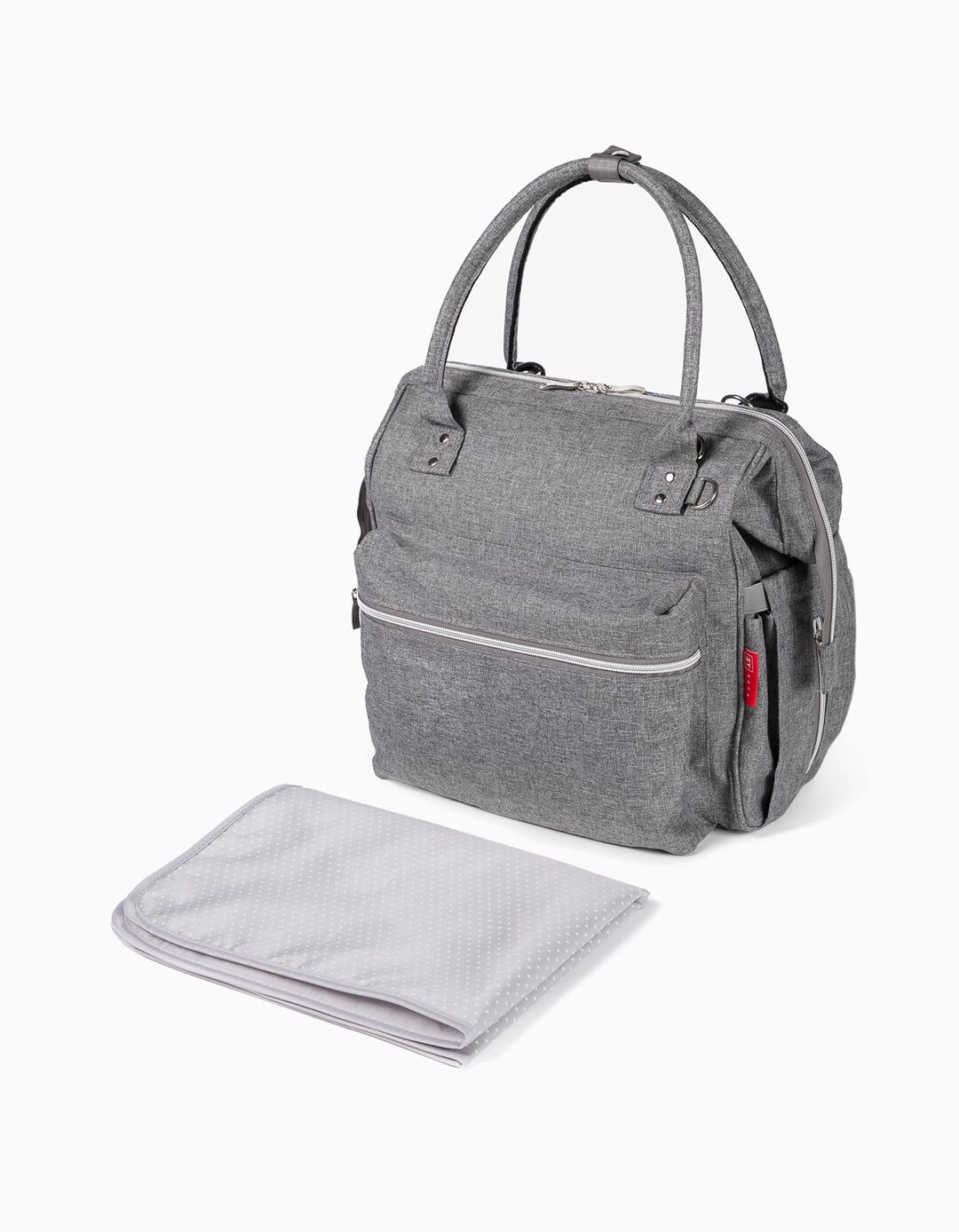 Saco Muda Fraldas Zy Baby Cinza