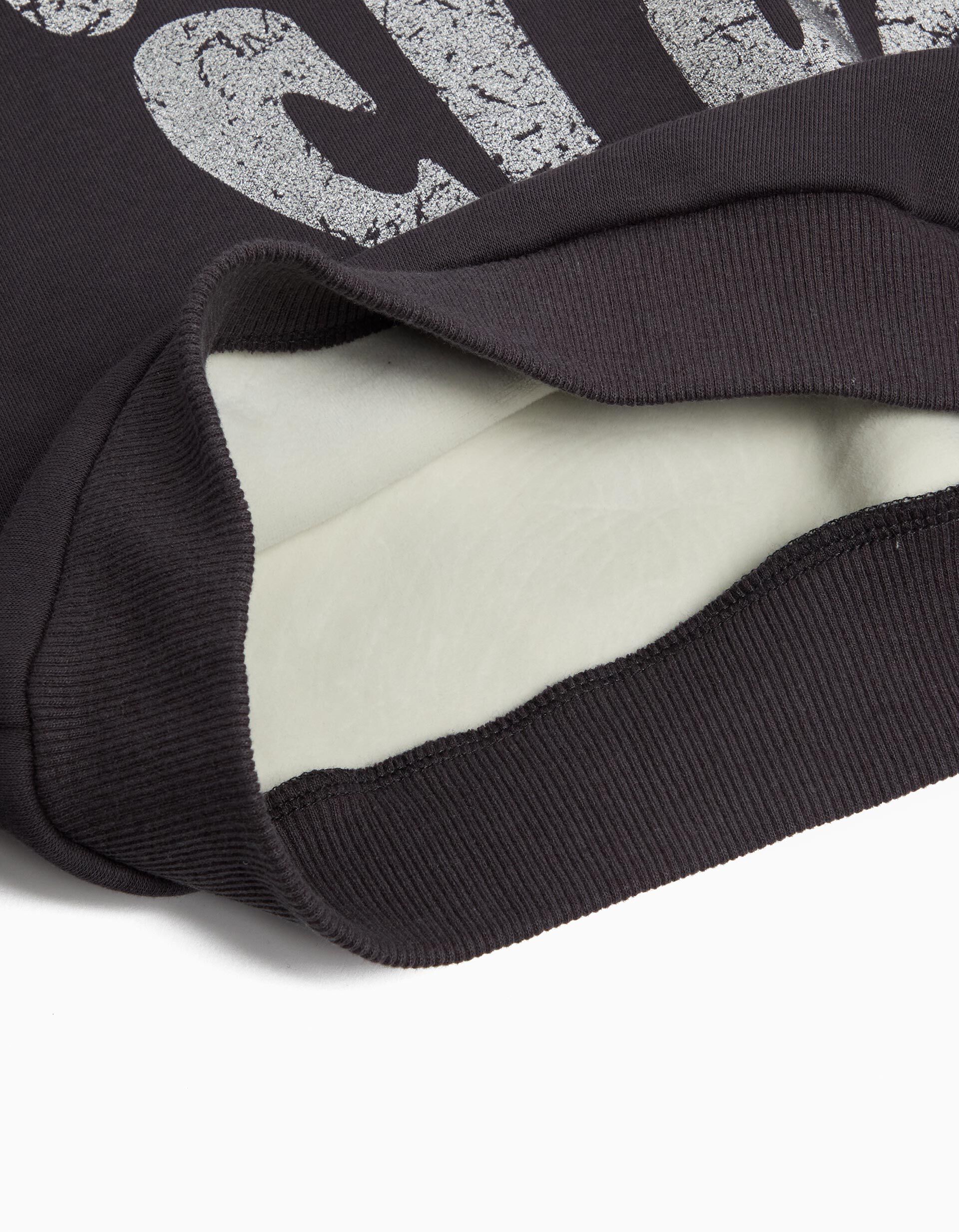 Comprar Online Sweatshirt Capuz Estampado, Menina, Cinzento Escuro