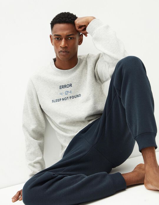 Comprar Online Pijama, Homem, Cinzento Claro 