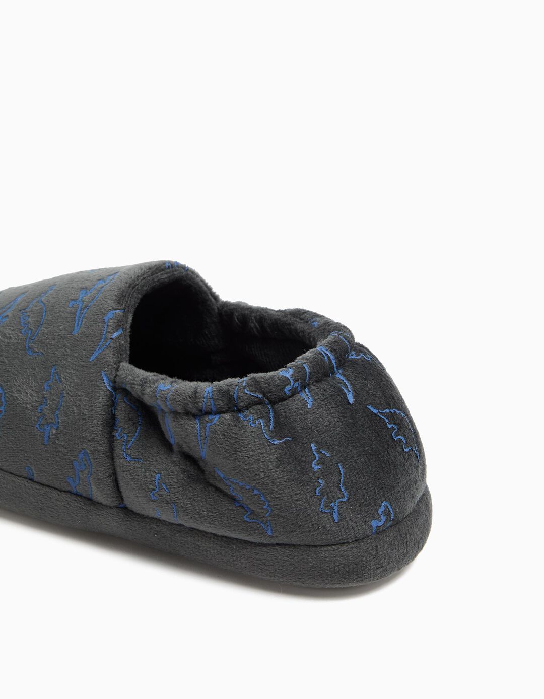 Pantufas Dinossauros, Menino, Cinzento Escuro