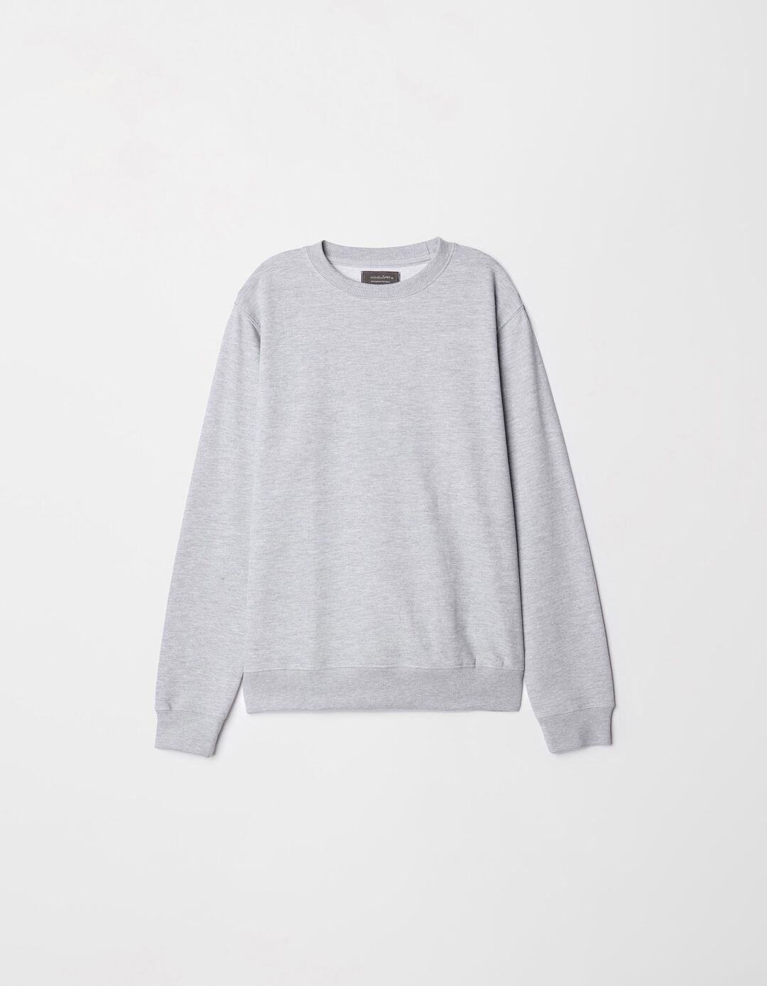 Sweatshirt de Felpa, Homem, Cinzento Claro
