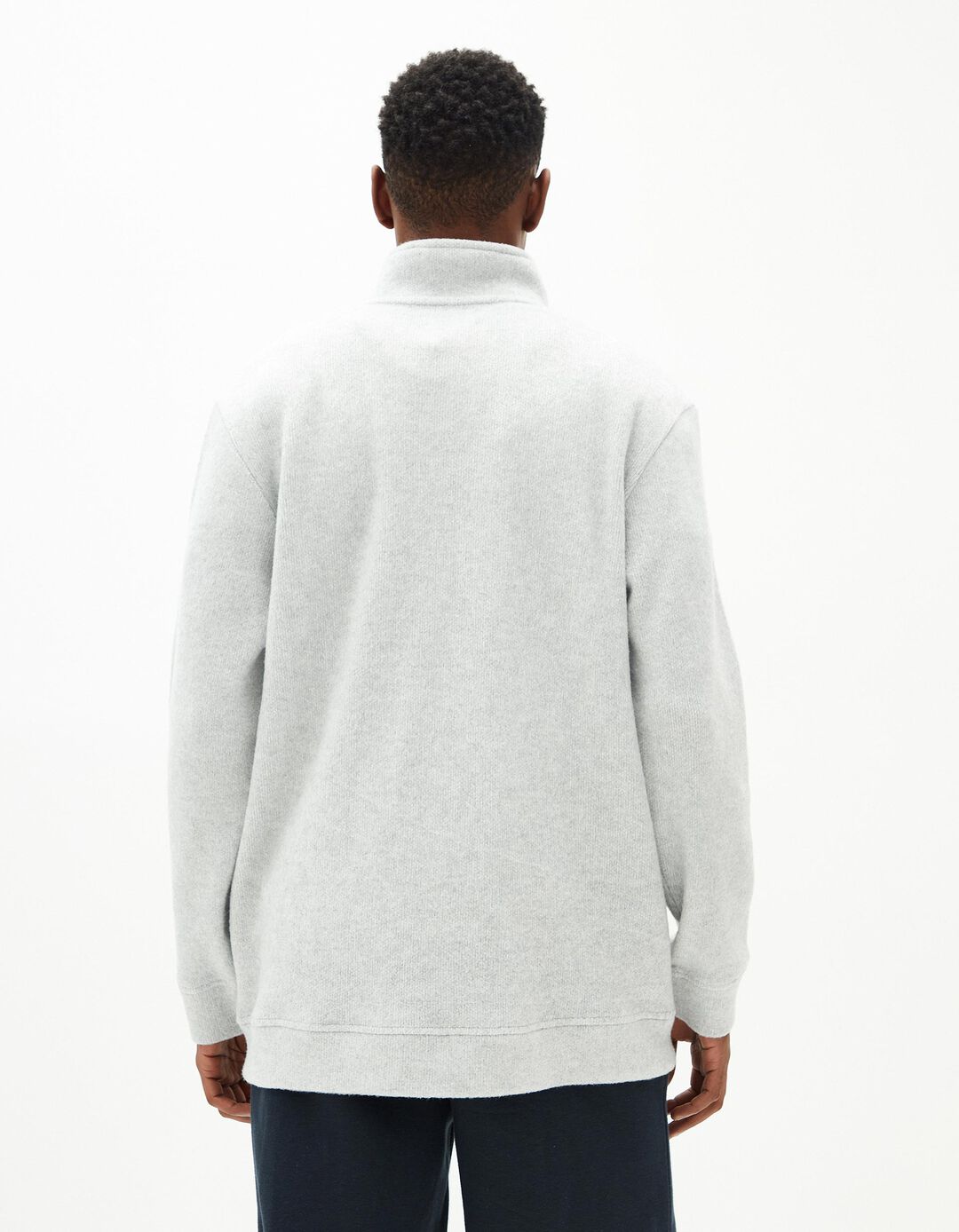 Casaco Fleece, Homem, Cinzento Claro