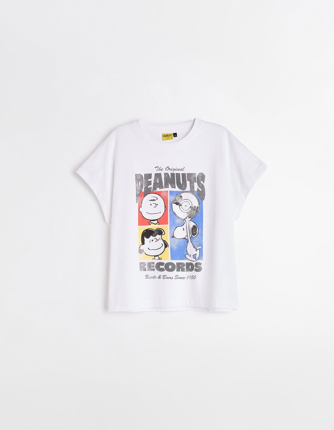 T-shirt 'Snoopy', Mulher, Branco