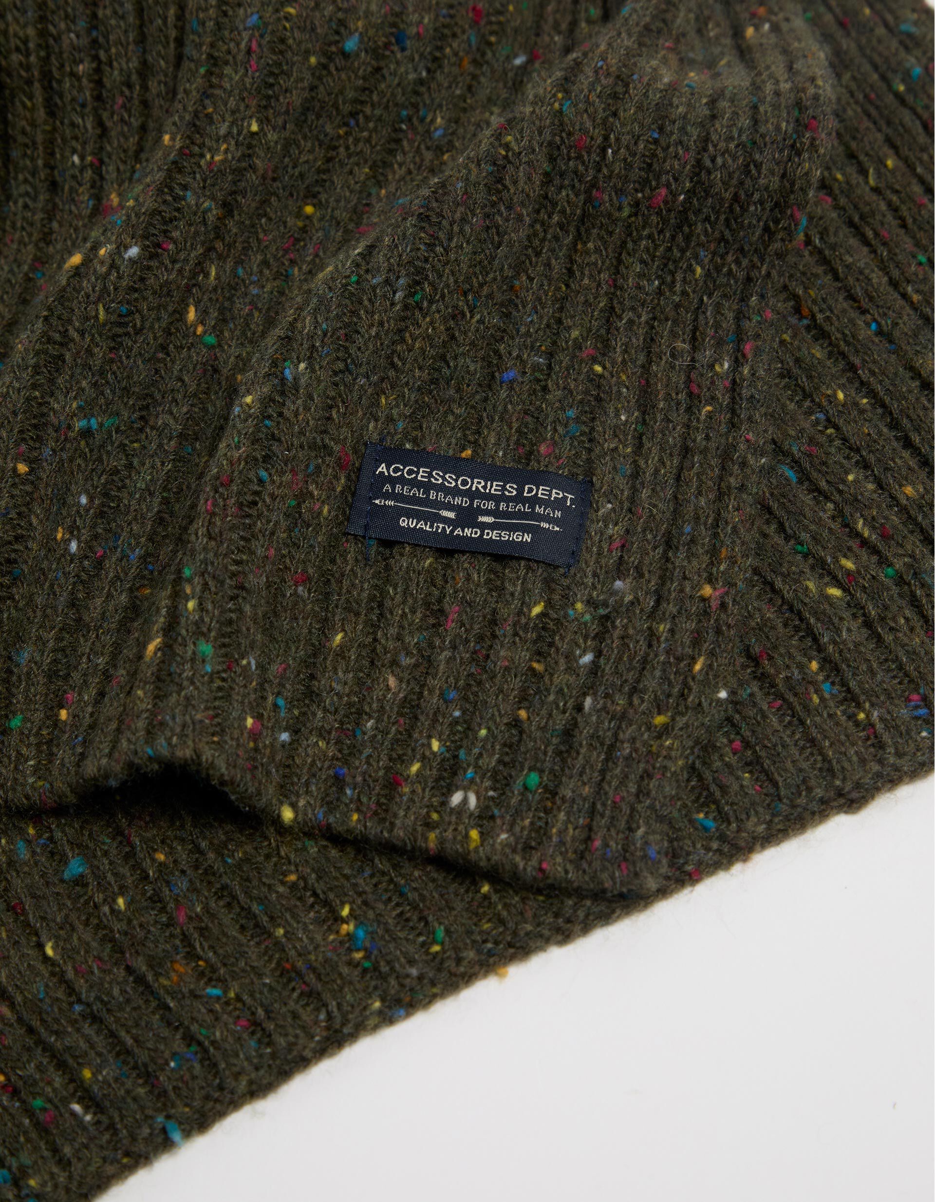 Comprar Online Cachecol Malha Mesclada, Homem, Verde