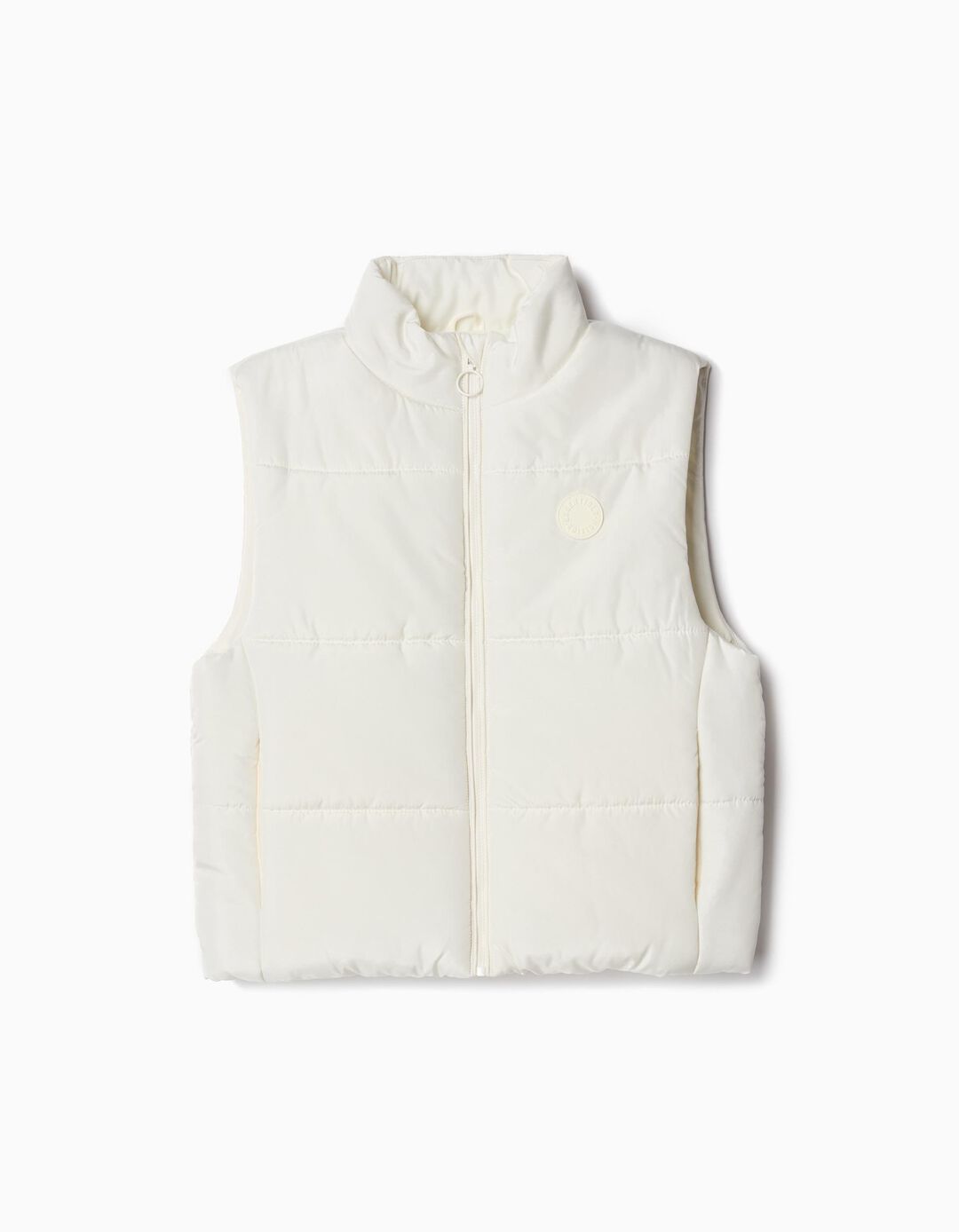 Colete Acolchoado, Menina, Branco