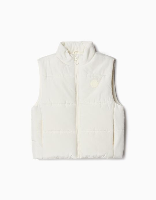 Comprar Online Colete Acolchoado, Menina, Branco