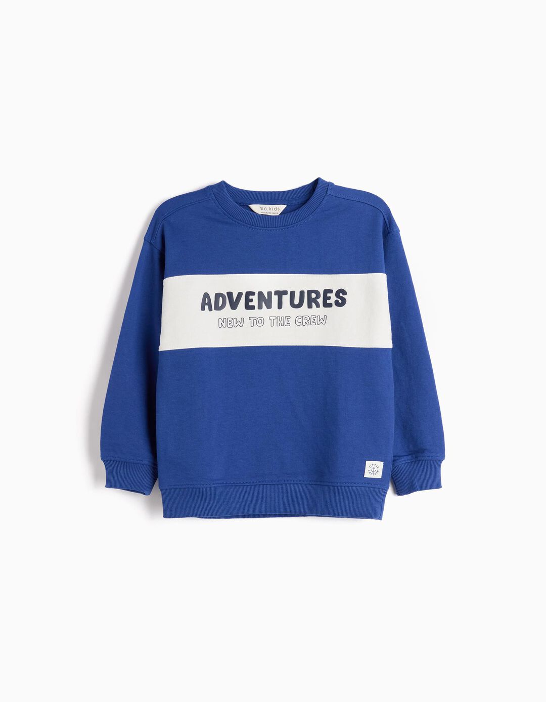 Sweatshirt de Felpa, Menino, Azul Escuro