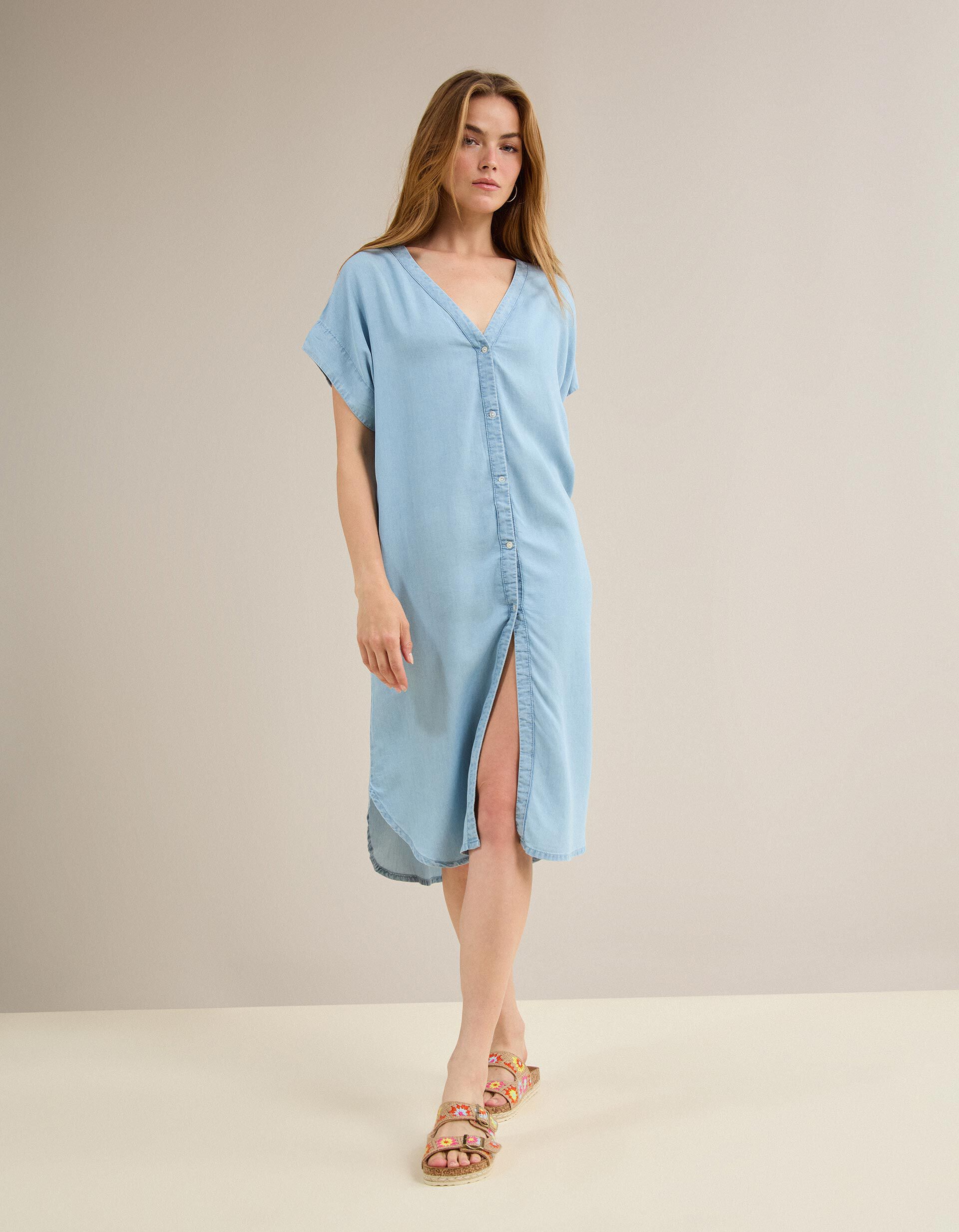 Vestido Liocel, Mulher, Azul