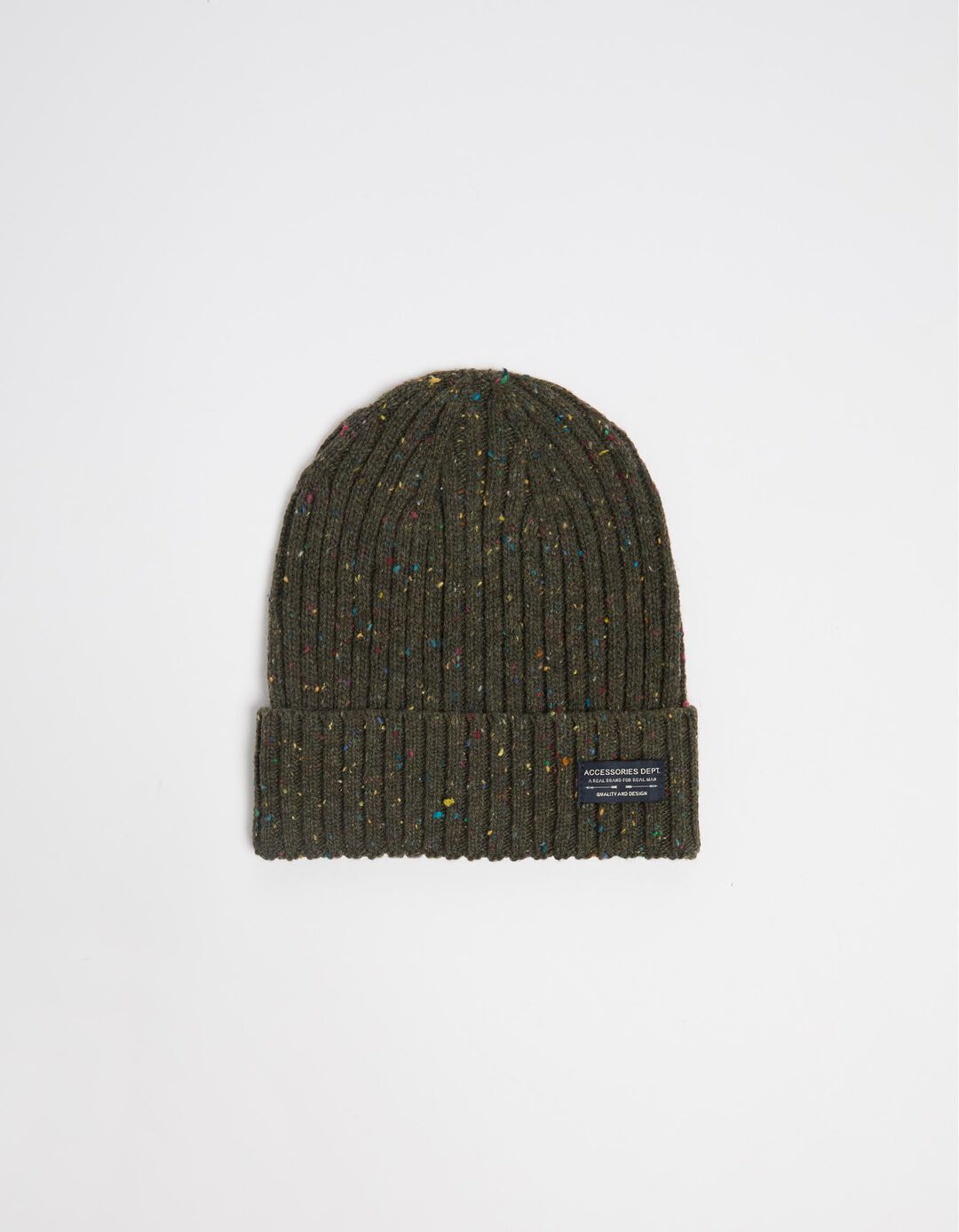 Gorro Malha Mesclada, Homem, Verde