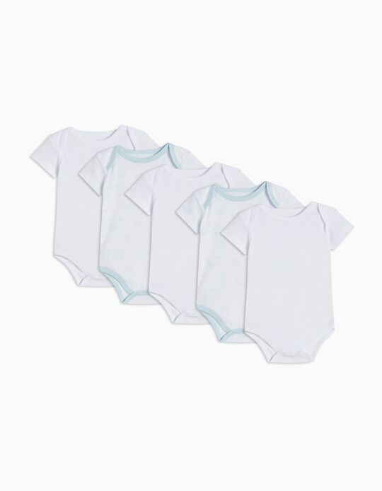 Comprar Online Pack 5 Bodies de Manga Curta, Bebé, Multicor