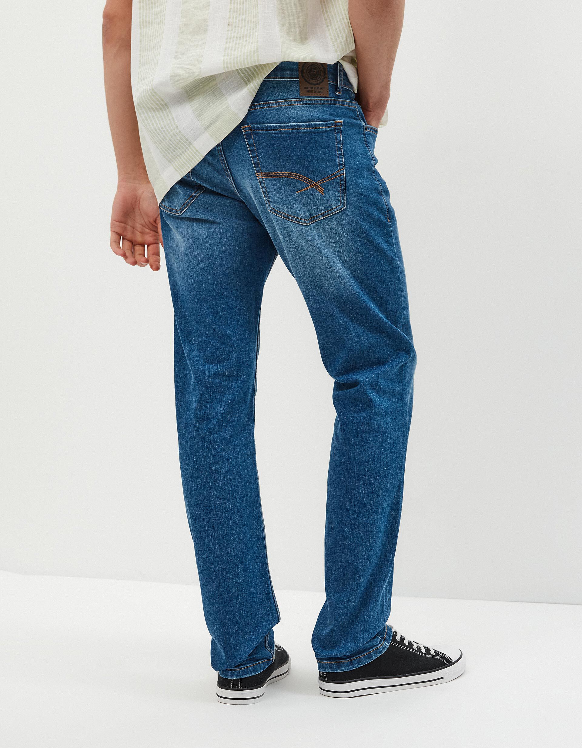 Comprar Online Jeans Slim-fit, Homem, Azul