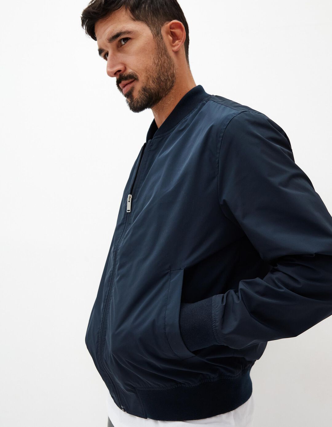 Blusão Bomber, Homem, Azul Escuro