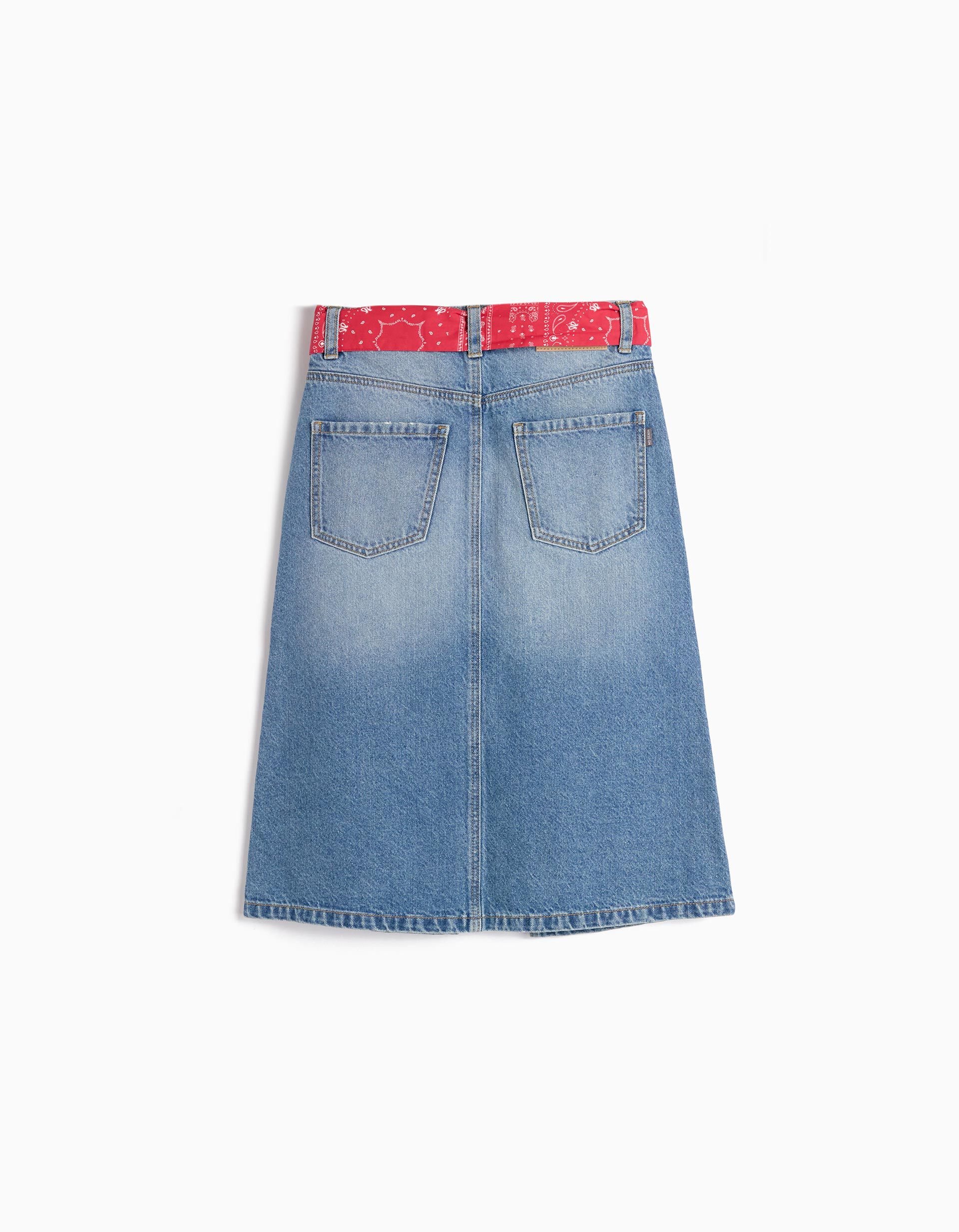 Comprar Online Saia 'Midi' de Ganga com Len&ccedil;o Vermelho, Menina 