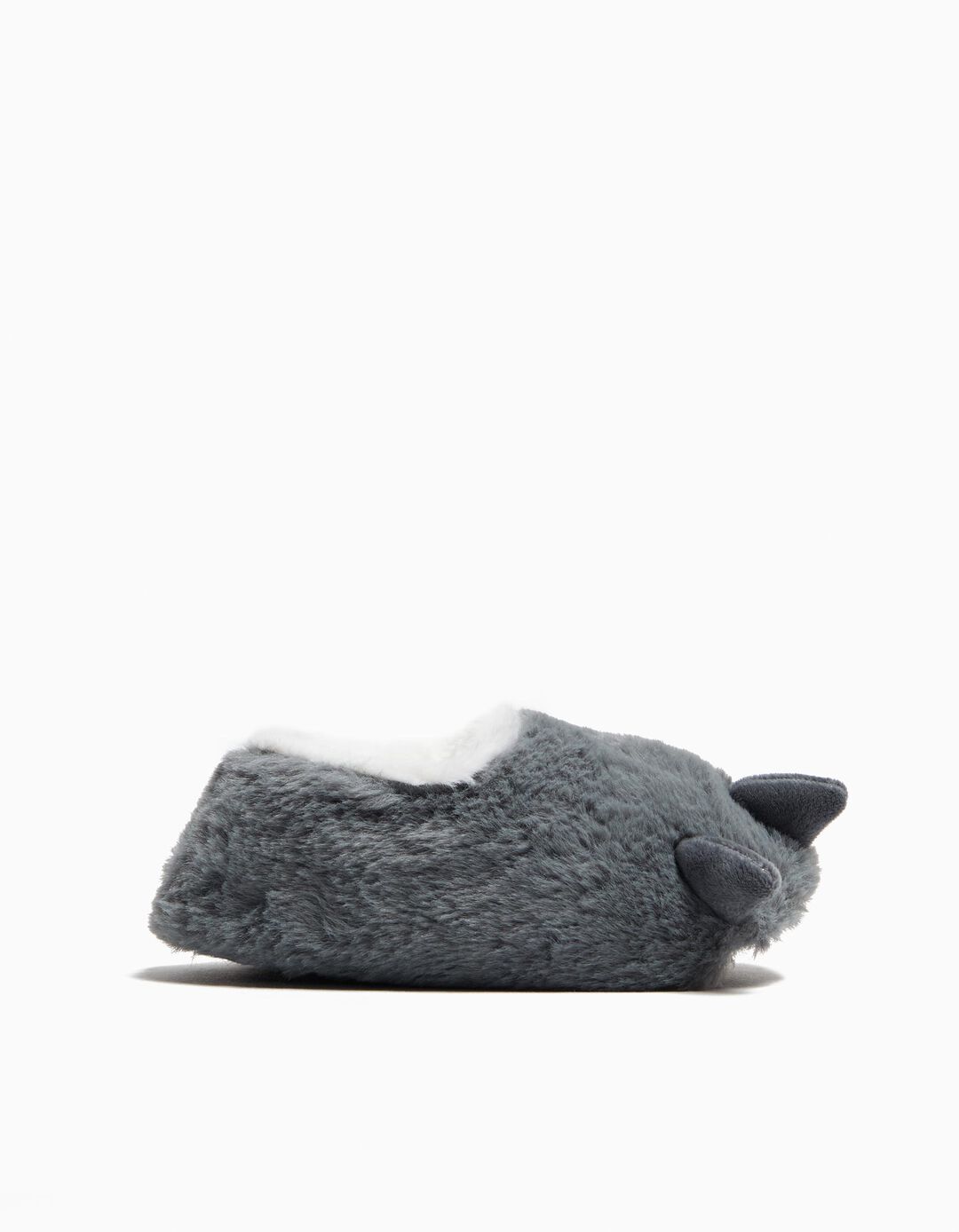 Pantufas de Peluche 'Garras', Menino, Cinzento