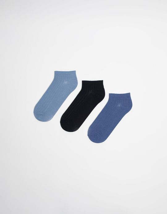Comprar Online Pack 3 Pares de Meias, Homem, Multicor