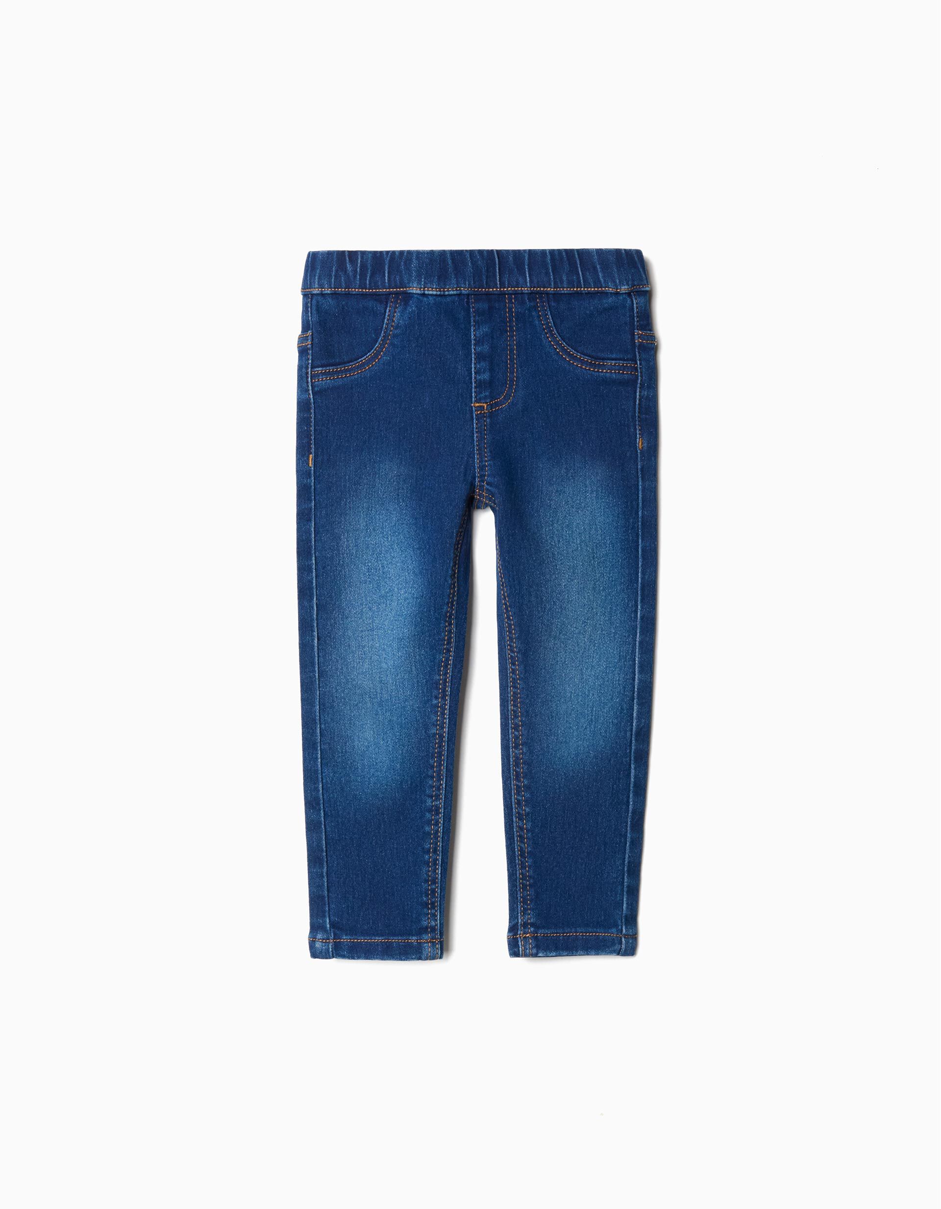 Jeggings de Ganga, Menina, Azul