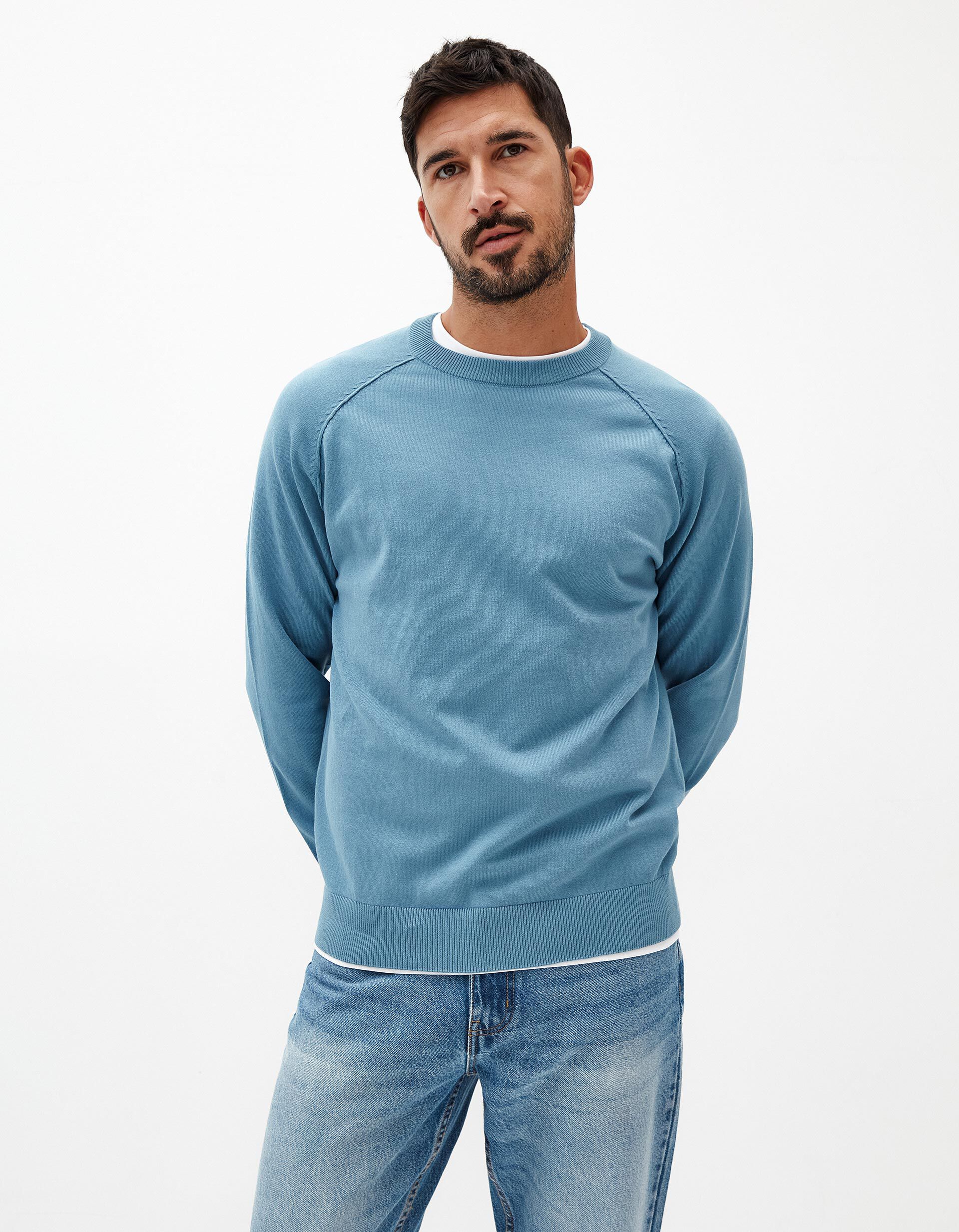 Comprar Online Camisola, Homem, Azul