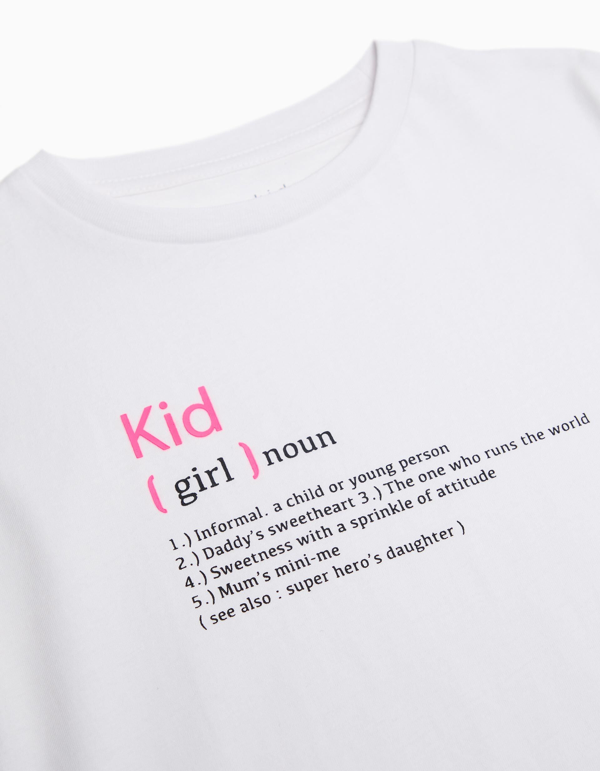 Comprar Online T-shirt 'Dia do Pai', Menina, Branco