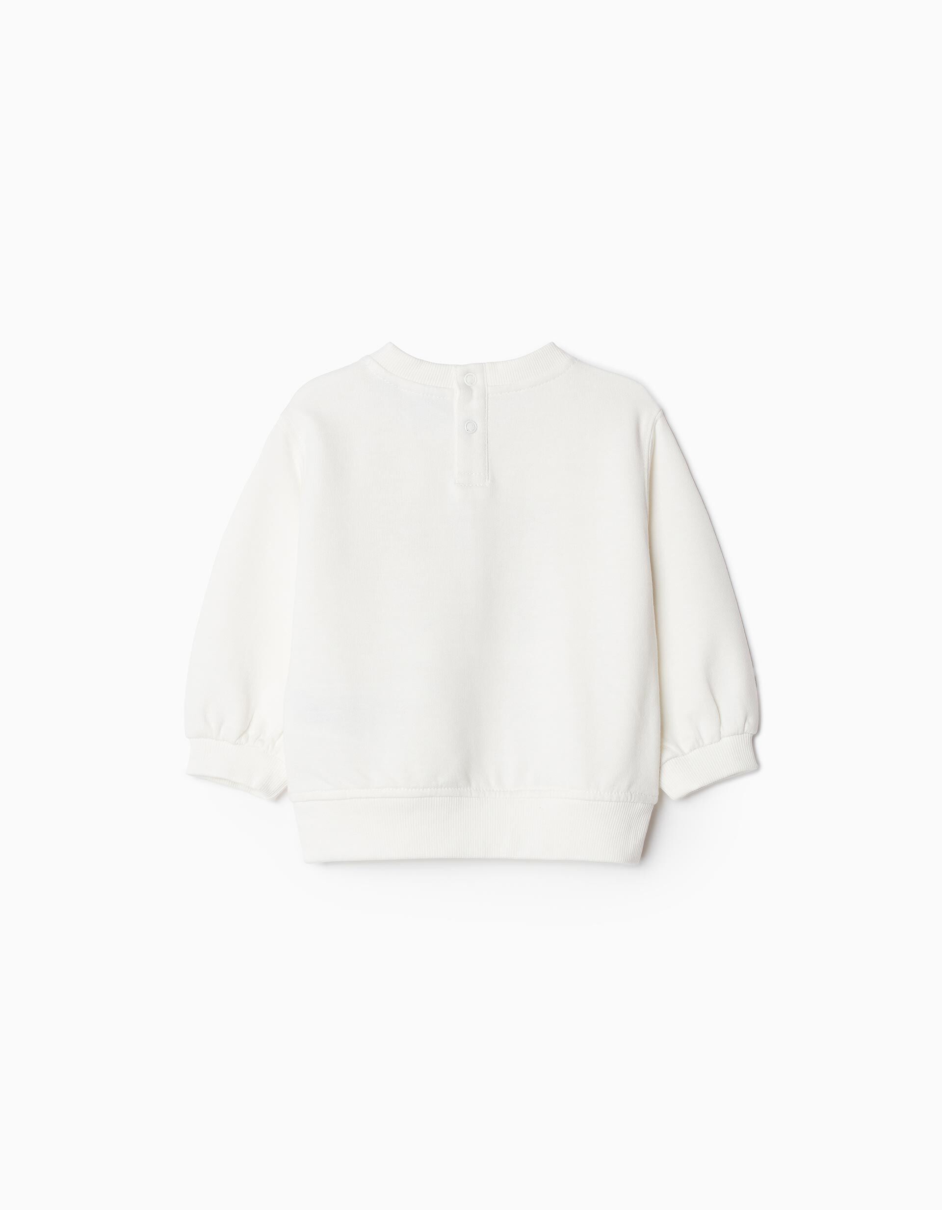 Comprar Online Sweatshirt de Felpa, Menina, Branco