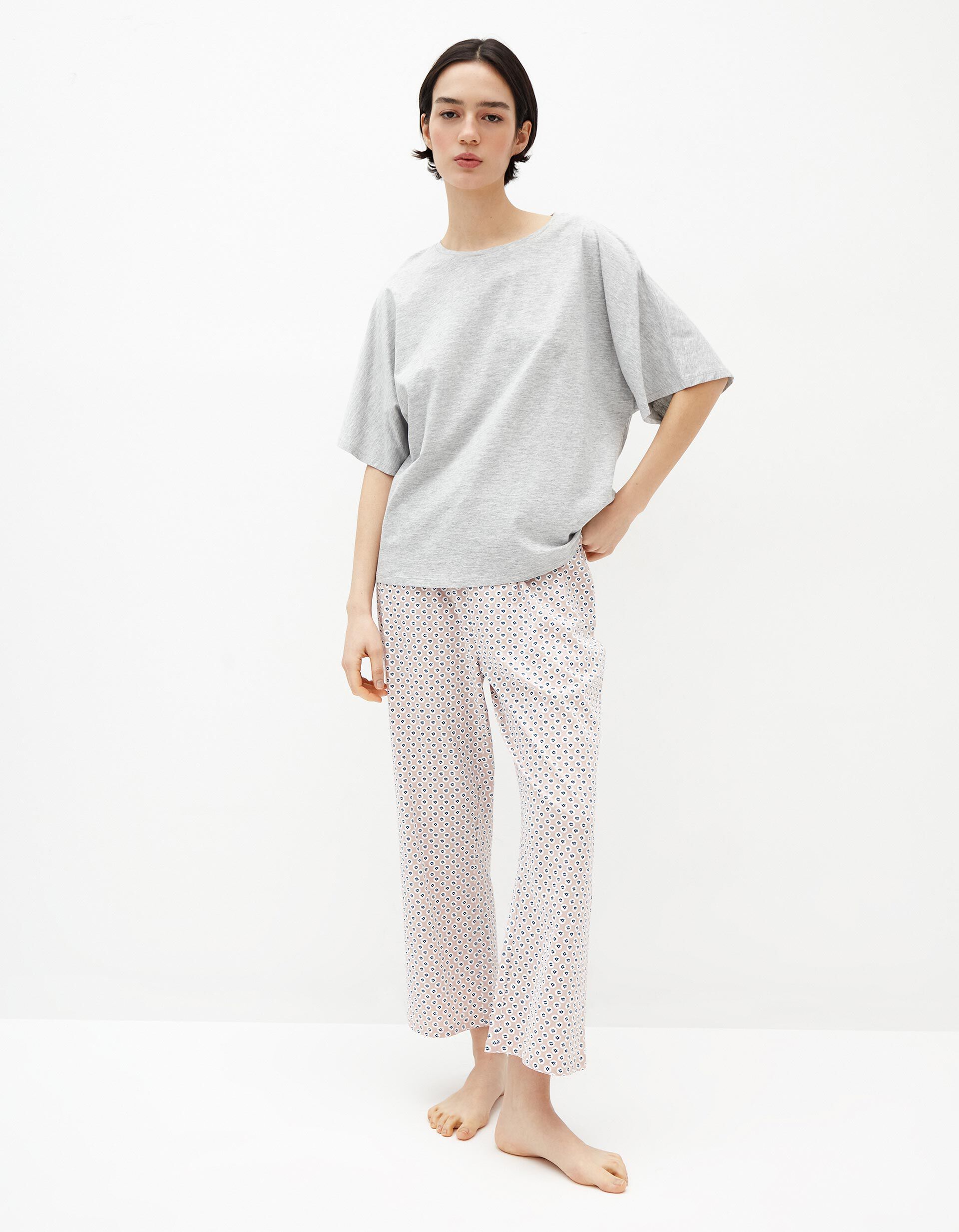 Comprar Online Pijama, Mulher, Cinzento Claro