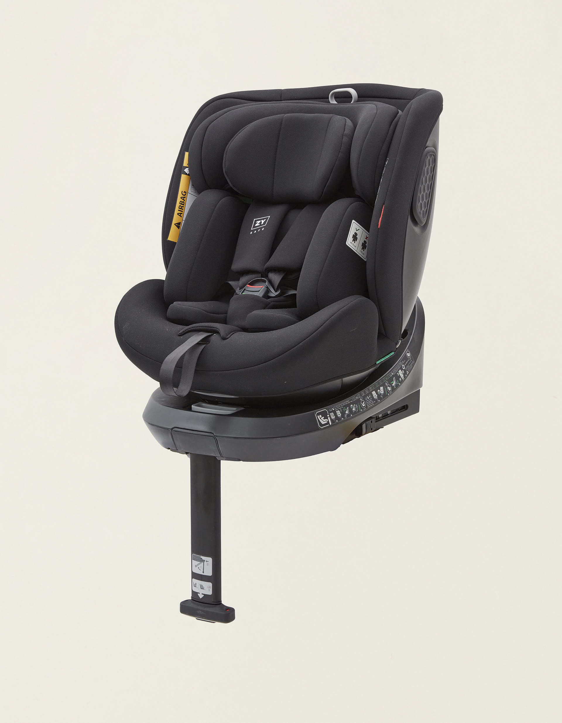 Comprar Online Cadeira Auto I-Size ZY Safe Primecare Isofix (40-150cm), Preto