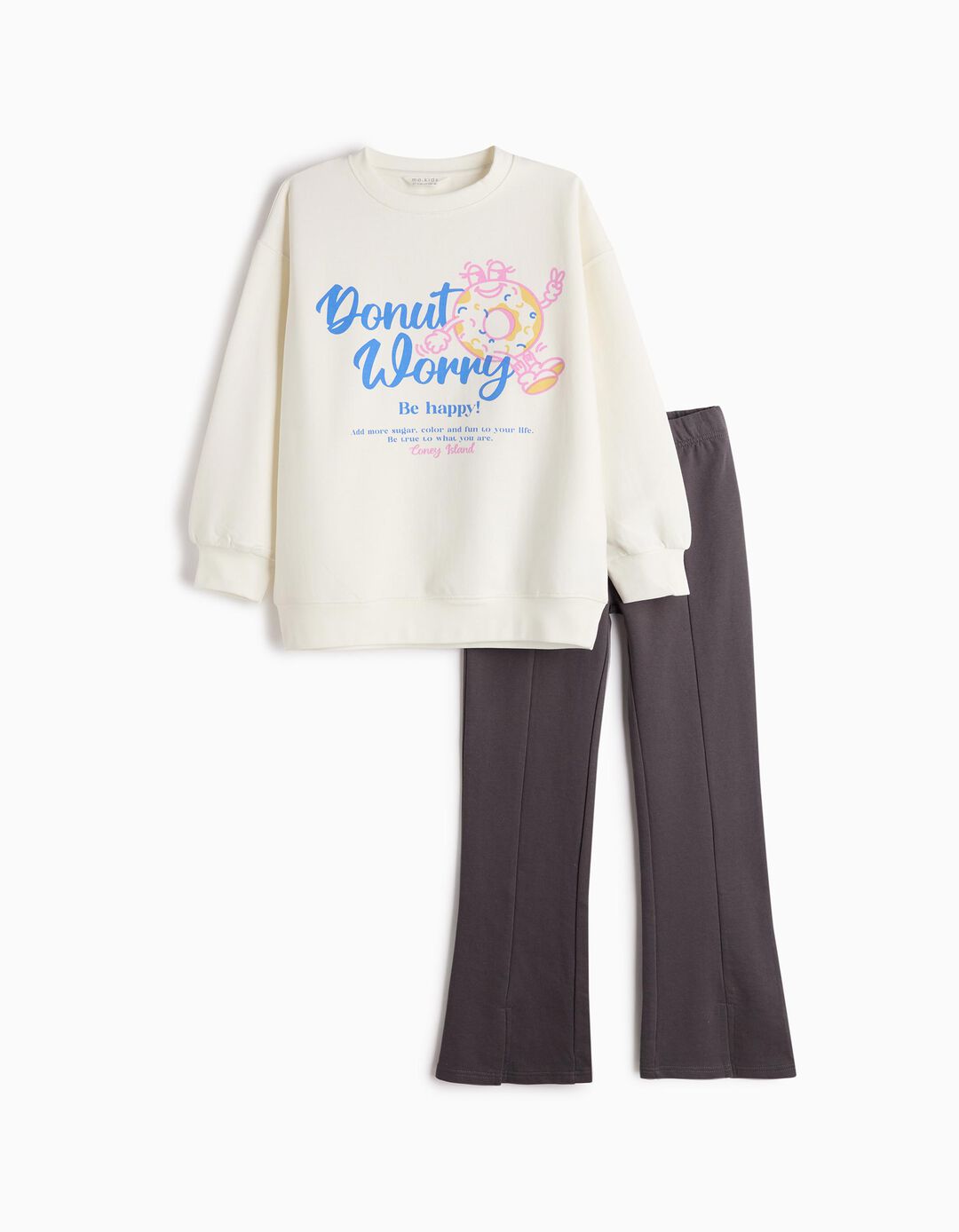Conjunto de Jogging, Menina, Branco