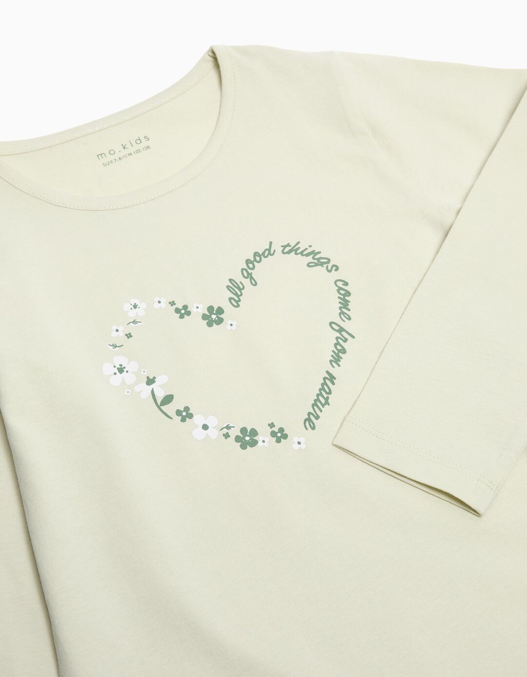 Pijama Jersey, Menina, Verde Claro