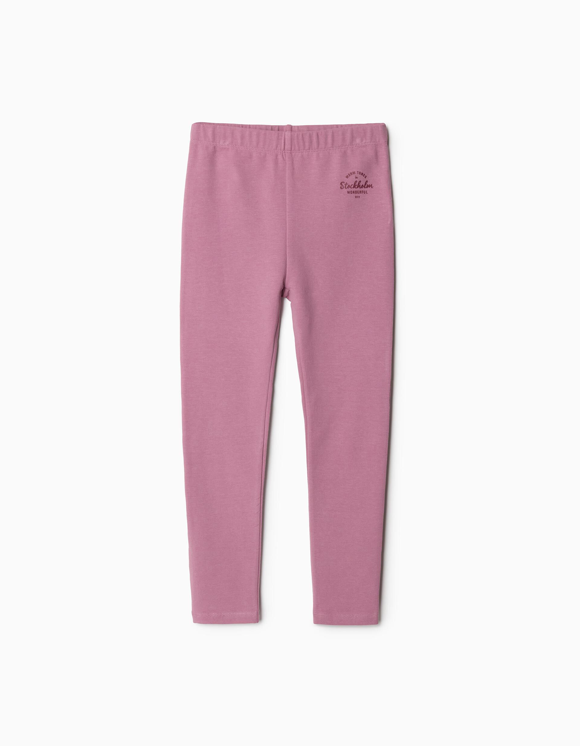 Leggings, Menina, Rosa Escuro