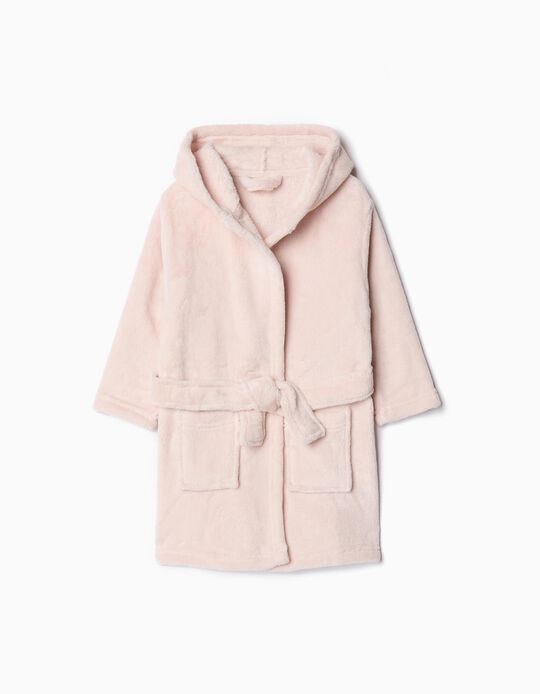 Comprar Online Robe de Felpa Capuz, Menina, Rosa
