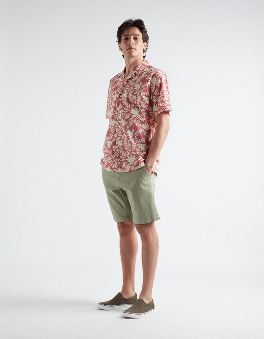 Comprar Online Calções Chino, Homem, Verde