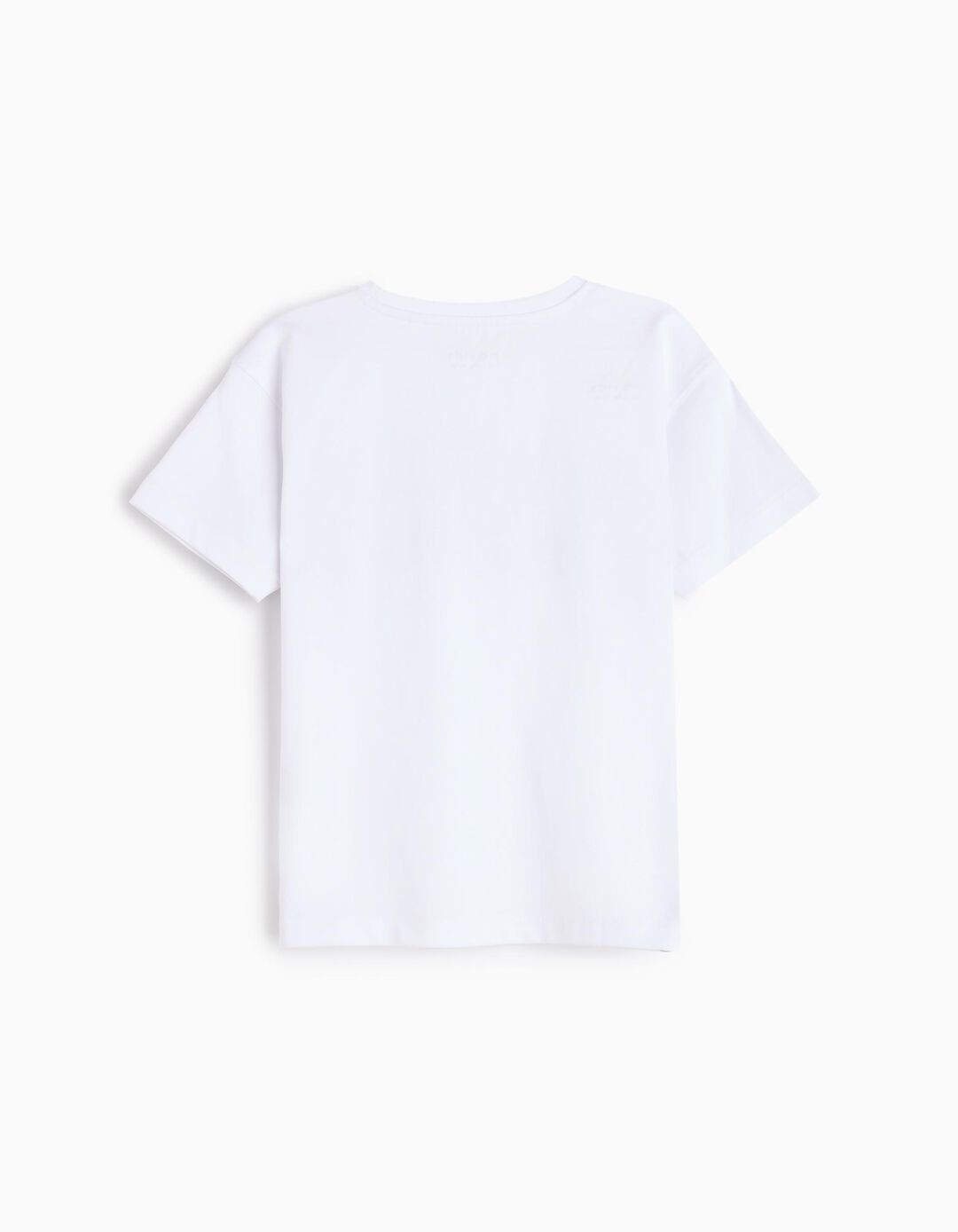 T-shirt Estampado, Menino, Branco 