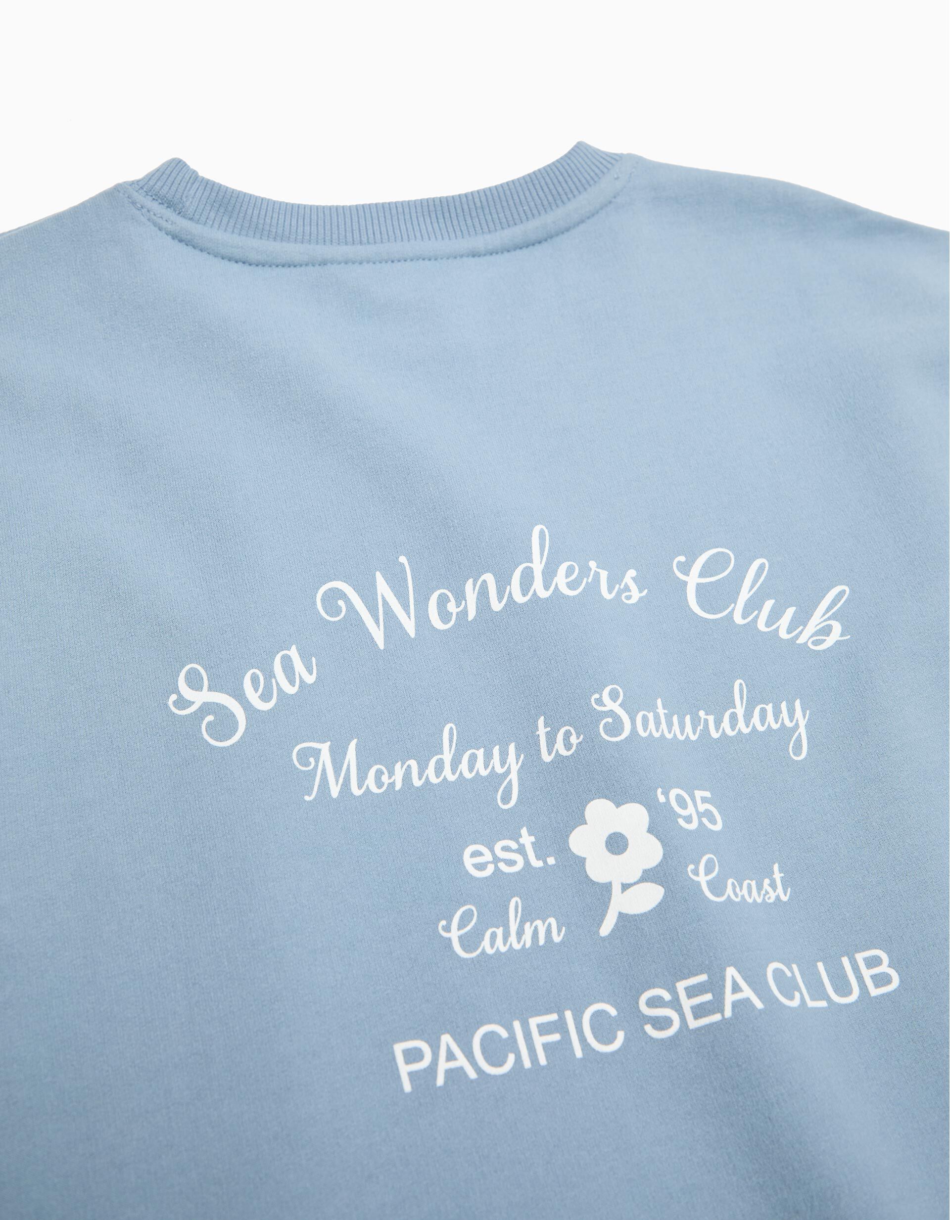 Comprar Online Sweatshirt de Felpa, Menina, Azul