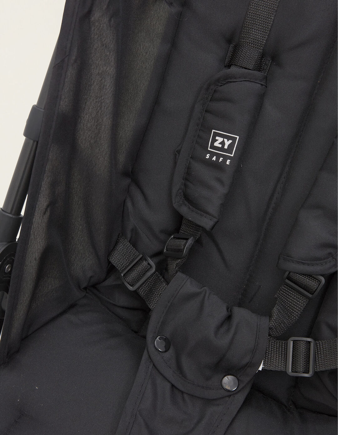 Carrinho Bengala ZY Safe Road Plus, Preto