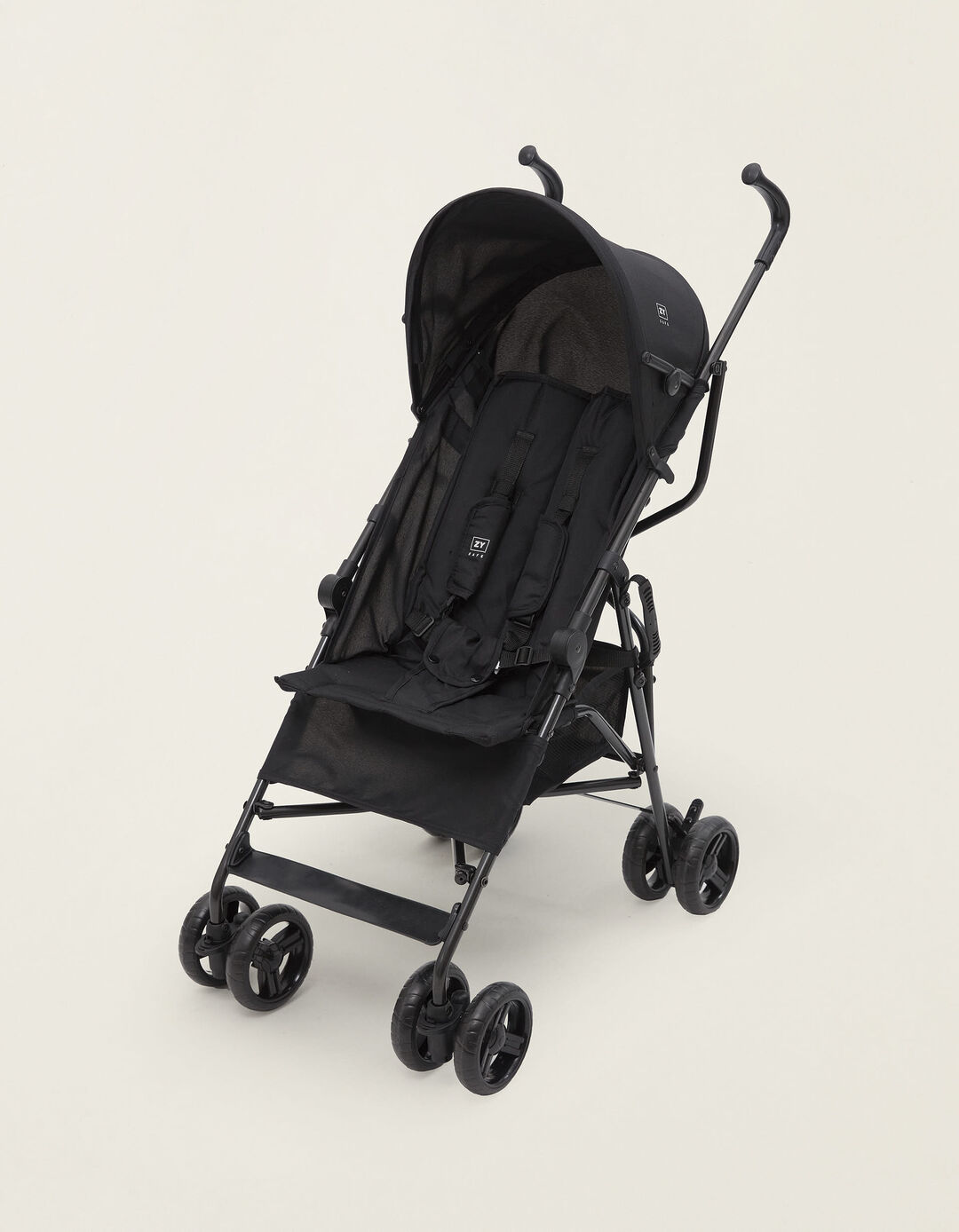 Carrinho Bengala ZY Safe Road Plus, Preto
