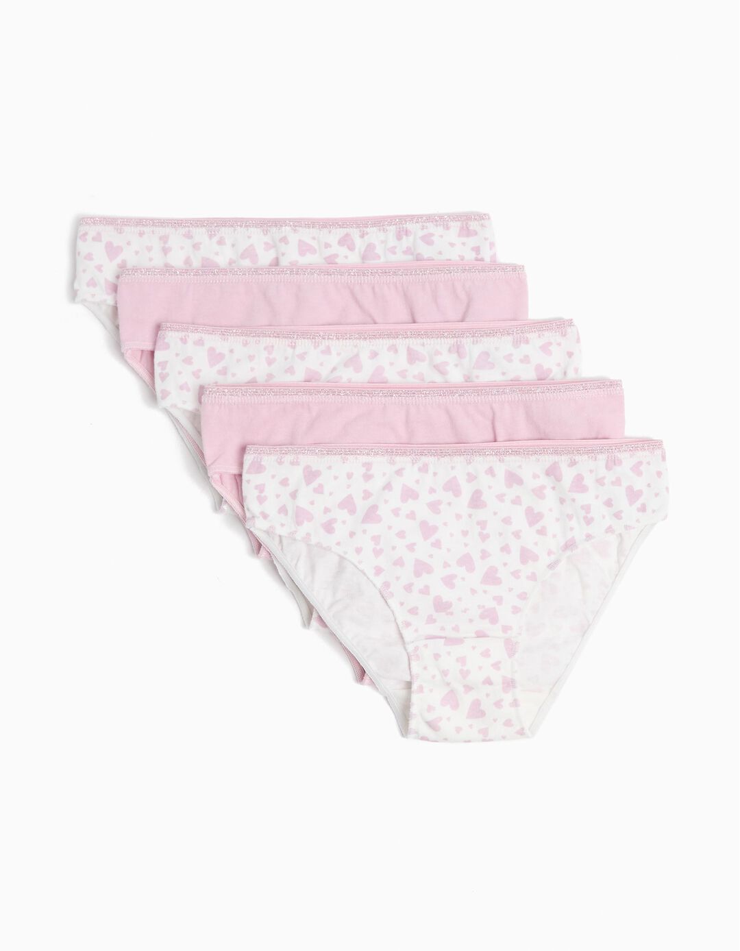 Pack 5 Cuecas, Menina, Multicor