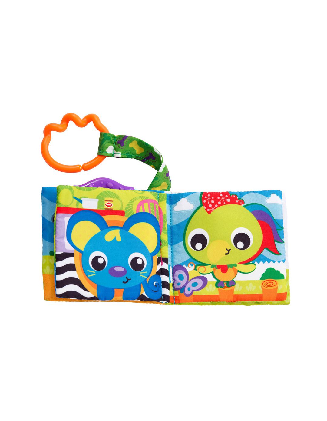 Livro Mordedor Os Animais Playgro 3M+