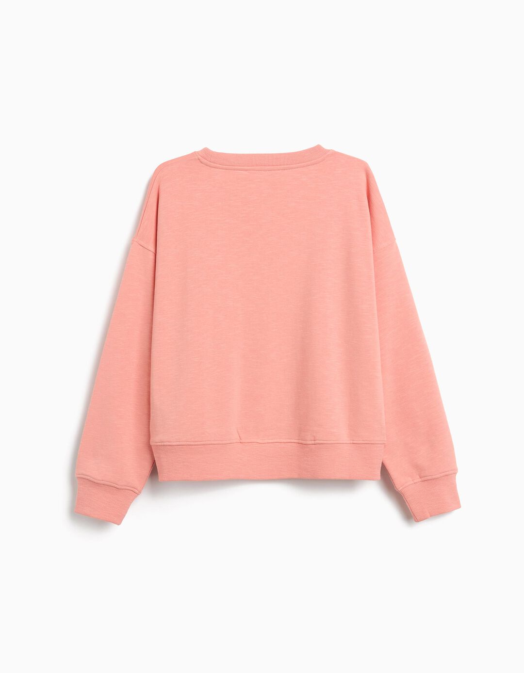 Sweatshirt, Menina, Salmão 