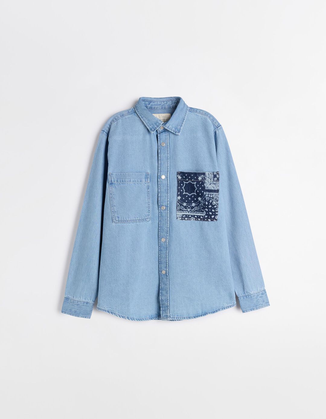 Camisa de Ganga, Homem, Azul