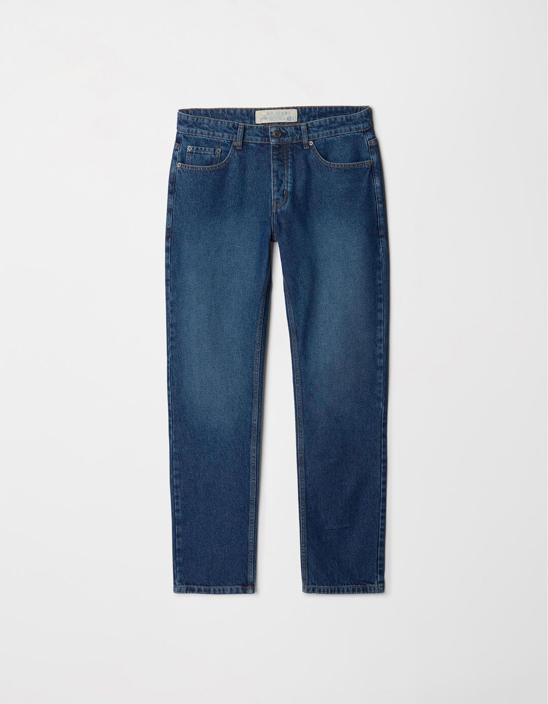Calças de Ganga 'Straight fit', Homem, Azul Escuro