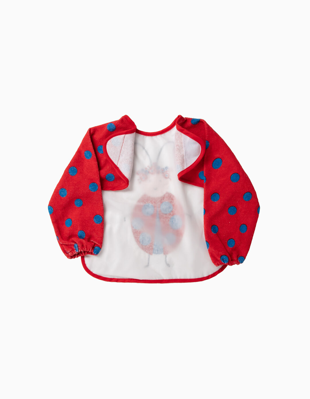 Babete Com Mangas Ladybug Zy Baby