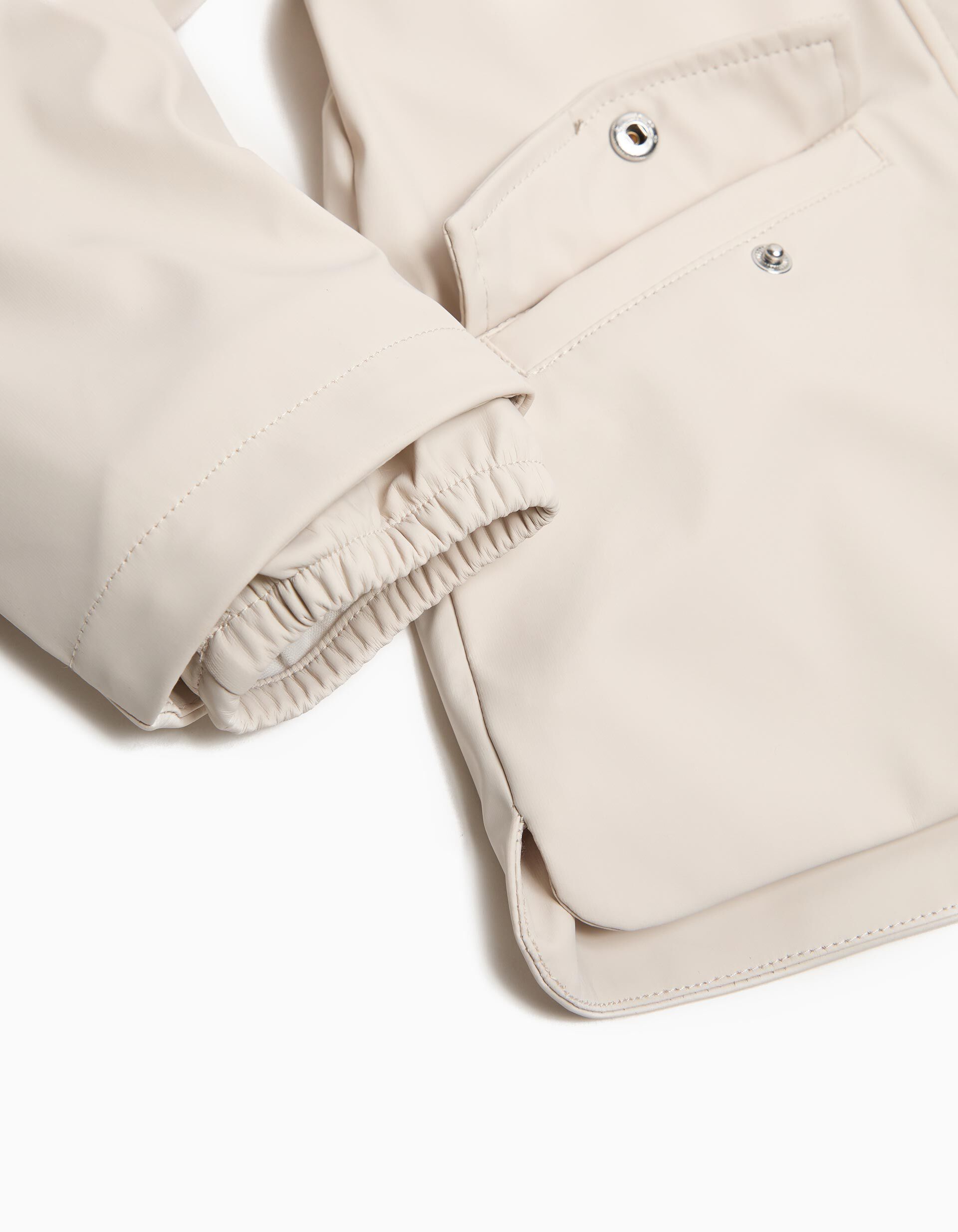 Comprar Online Casaco Corta-vento, Menina, Bege Claro