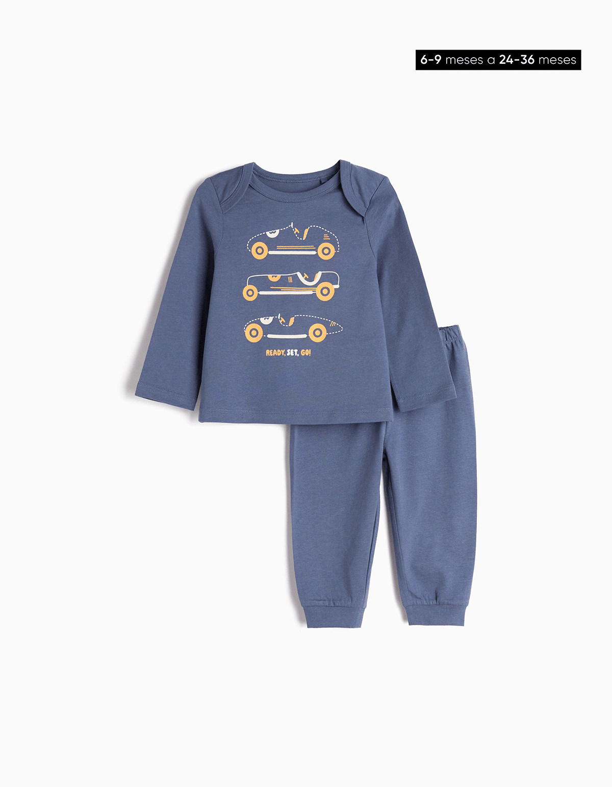 Pijama Jersey, Menino, Azul Escuro