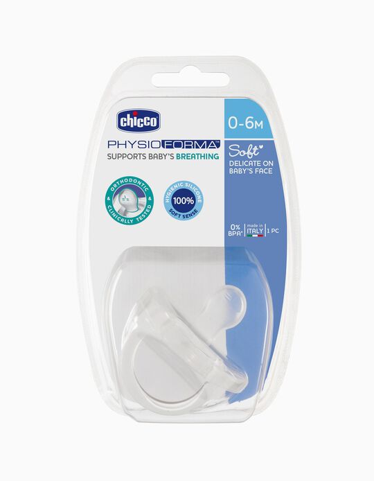 Comprar Online CHUPETA SILICONE PHYSIO SOFT CHICCO 0-6M