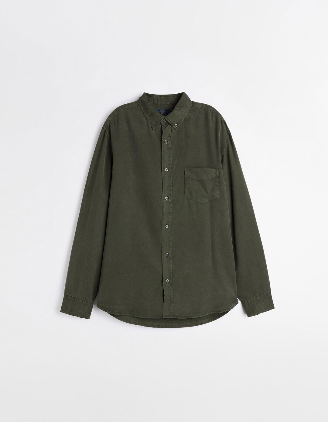 Camisa, Homem, Verde Escuro