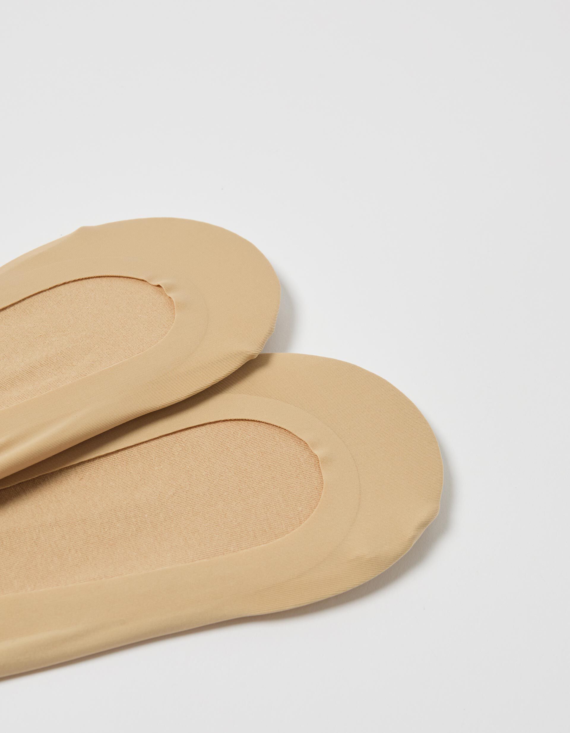 Comprar Online Pack 2 Pares de Meias Invis&iacute;veis, Mulher, Bege