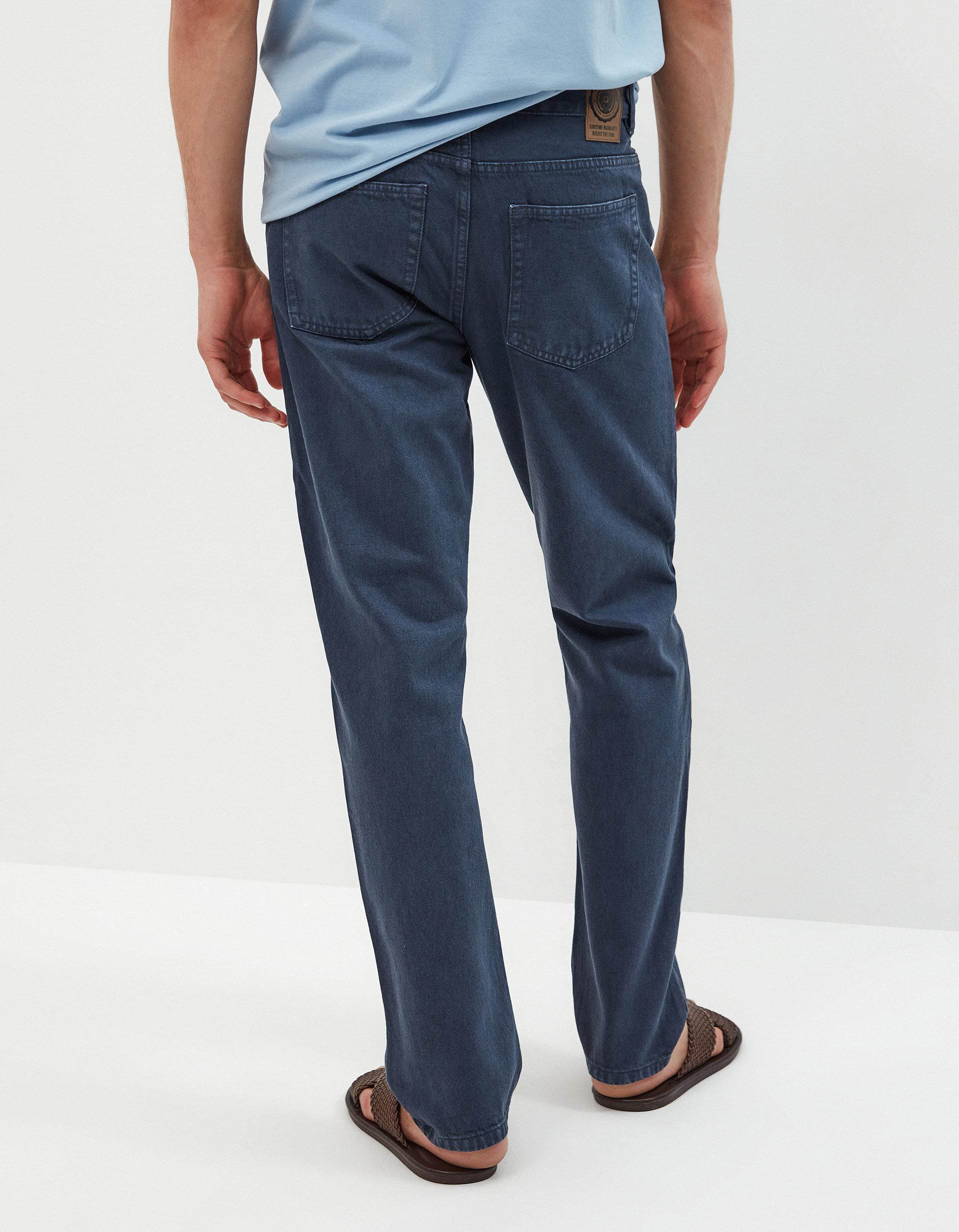 Comprar Online Cal&ccedil;as de Ganga 'Straight Fit', Homem, Azul Escuro